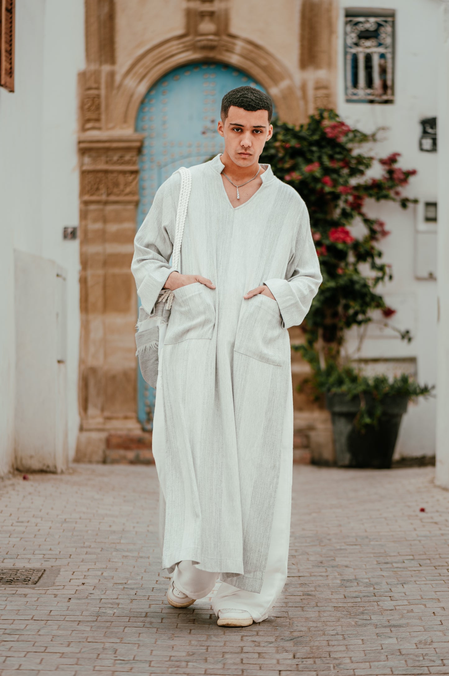 Tunique grise unisexe
